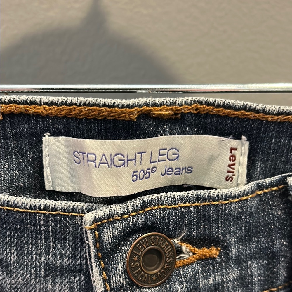 Red Tag 505 Women's Classic Blue Jeans - Picture 2 of 6